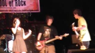 Spaghetti Soup Samz School of Rock Band at summer camp 2012