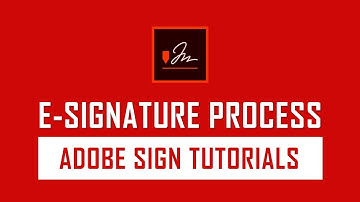 How to Use the Adobe Sign for E-Signature Process | Adobe Sign Tutorials