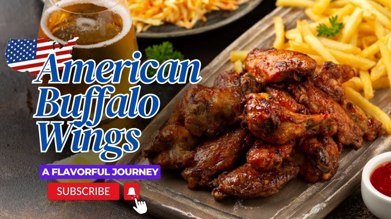 "American Buffalo Wings A Flavorful Journey Across the USA" 
