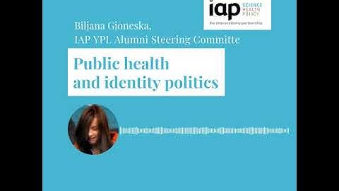 How do public health and identity politics influence vaccine uptake? Biljana Gjoneska