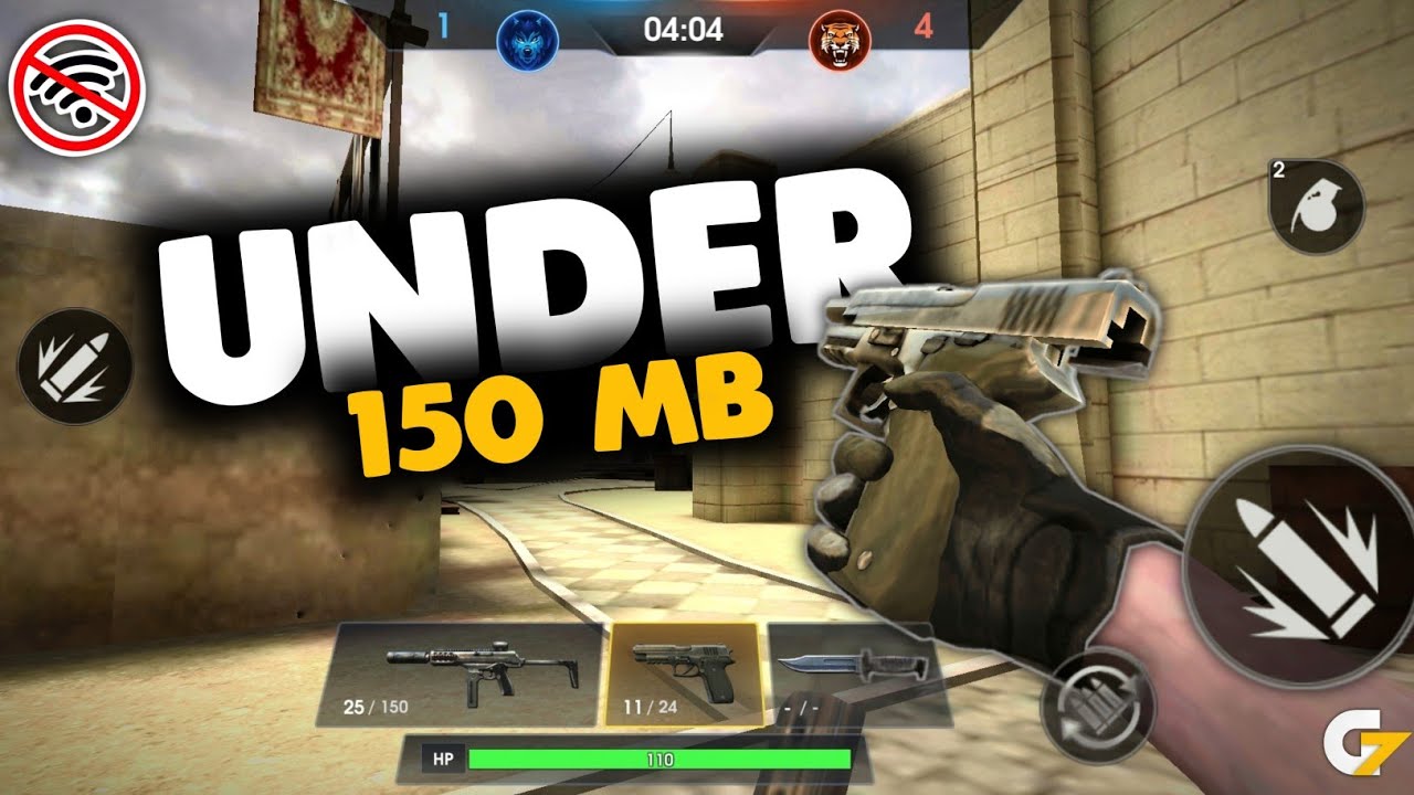 5 Best offline shooting games for android under 150mb