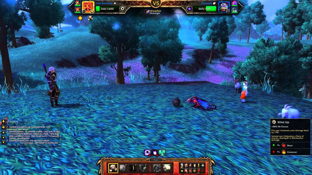 World of Warcraft, Beat Pet Tamer Ashlei with Iron Starlette