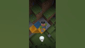 honey block elevator 👀 #minecraft #shorts#games