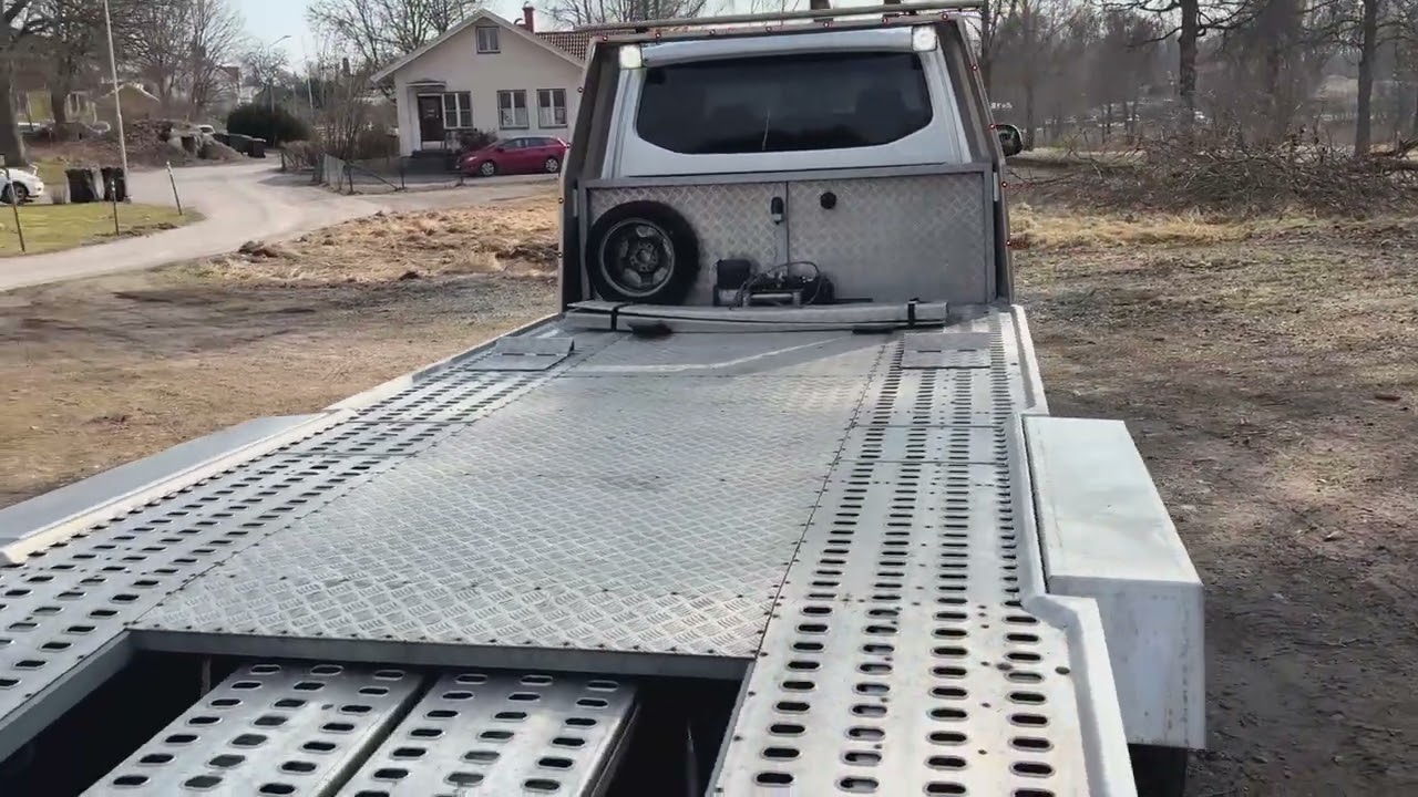 Biltransport med dubbelhytt VW PICKUP Dubbelhytt 1,9 Easy Loader 3500