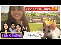 Try not to laugh challenge v/s my siblings 😂😂