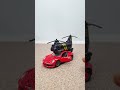 Red diecast model cars & police helicopter collection #cars #diecast #shorts