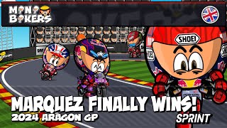[EN] 2024 Aragon GP - Sprint - Marquez finally wins!