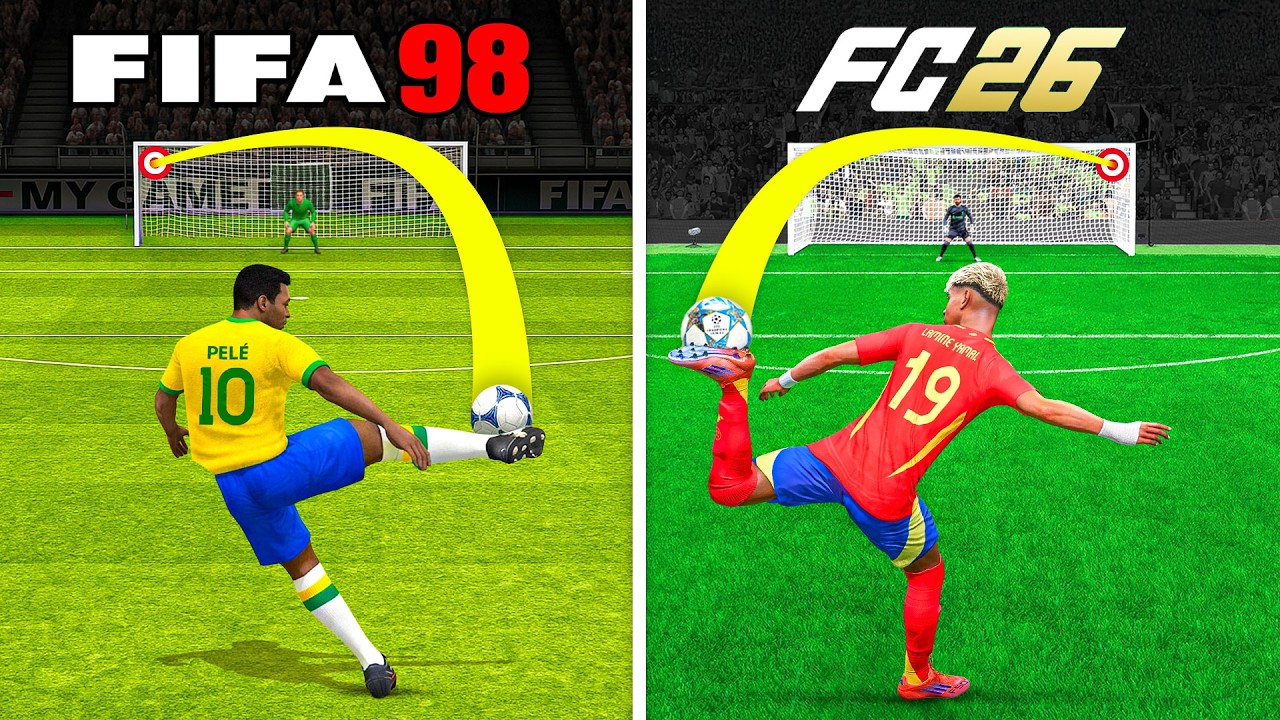 Scoring With The HIGHEST RATED in Every FIFA!