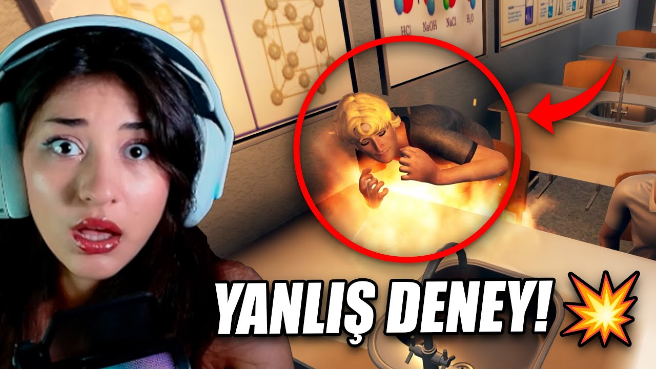 OKUL YANDI! 🔥 | School Teacher Simulator Türkçe