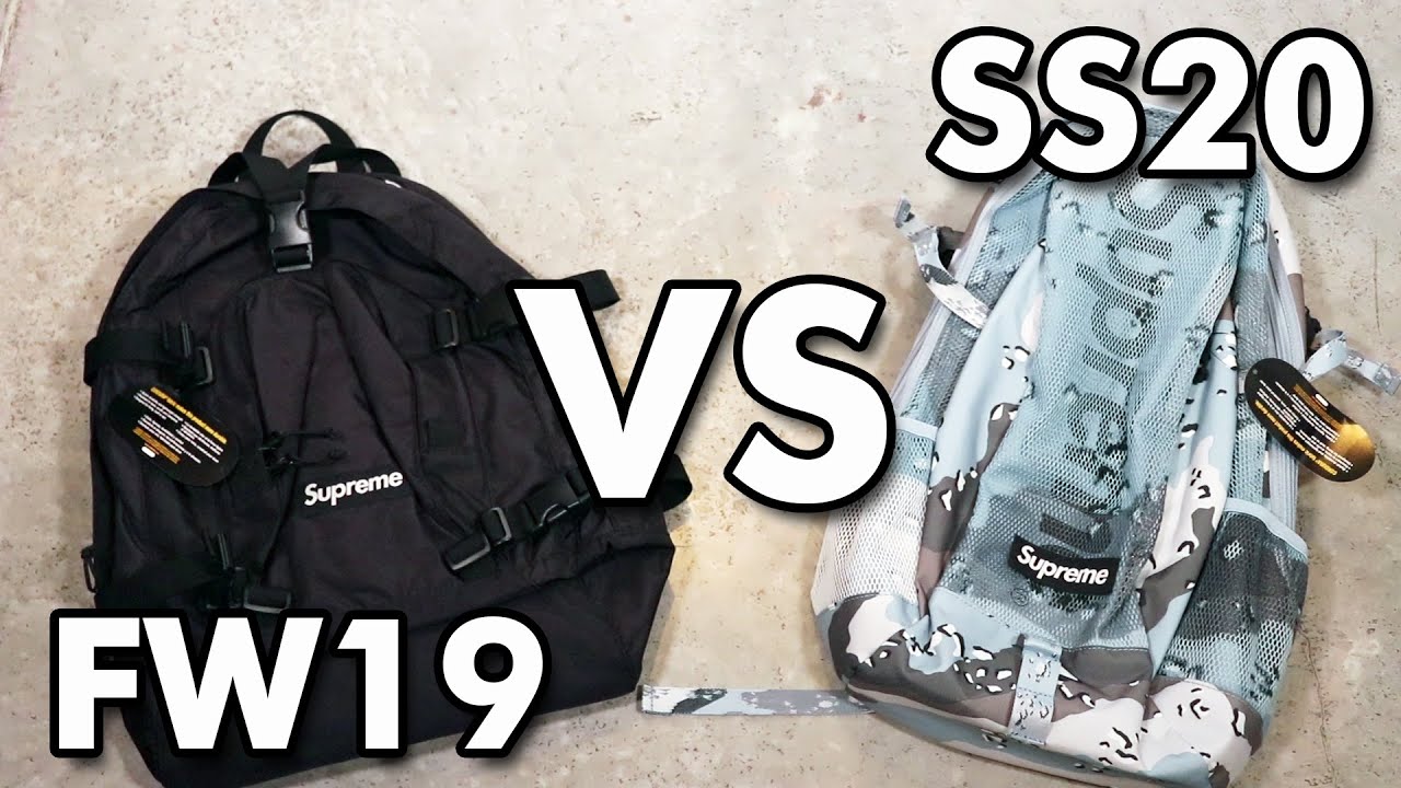 Supreme SS20 Backpack Review and Try-On