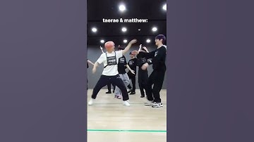 not in front of the maknae 😭 #matthew #taerae #yujin #zerobaseone #zb1