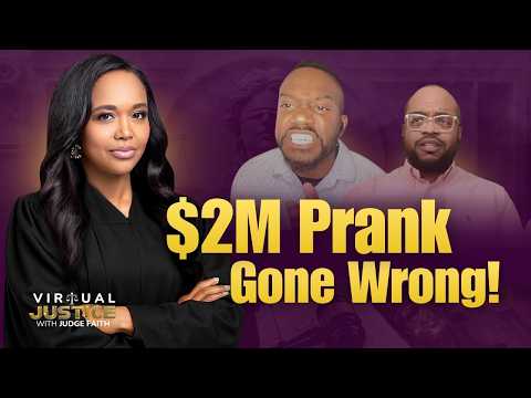 He Quit His Job Over a $2M Lottery Win -Then Found Out It Was a Prank! Judge Faith's Virtual Justice