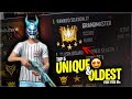 Top 5 Unique And Oldest Profiles Of Free Fire 🔥😍