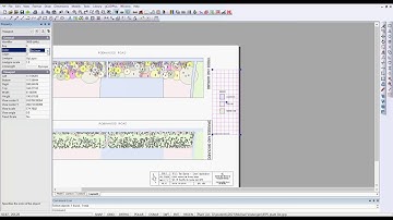 Rotating floating viewports to adjust orientation in landscape designs