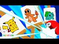¡NUEVO! 🐀🦖🌴 ¿De qué color es Pikachu? | Aprendemos a pintar con Superzoo