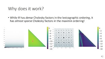 Florian Schäfer: A probabilistic view on sparse Cholesky factorization