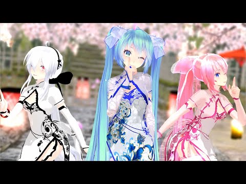 [MMD] 桃源恋歌 / Tougen Renka [Tda式 初音ミク 巡音ルカ 弱音ハク] [Miku Luka Haku] [PV]