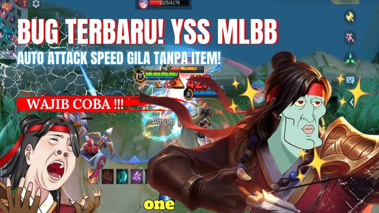 PATCH TERBARU BOCOR! BUG YSS ATTACK SPEED BIKIN RANK MENJADI LEBIH ...