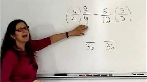 Adding and Subtracting Fractions: Math Lesson by B...