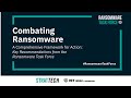 Presentation on the ransomware task force ist strat tech 525