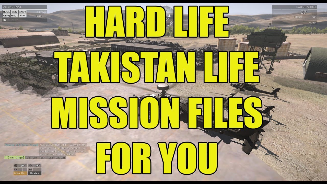 arma 2 takistan life how to get ides