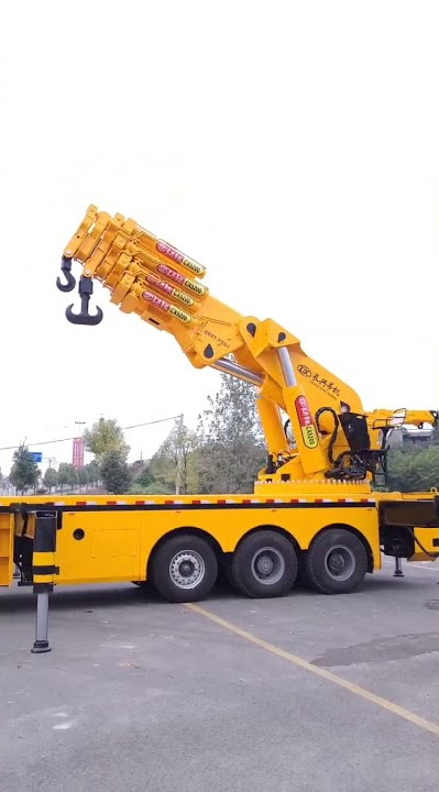 SHENBAI CHANGXING 260T 5-axle Truck Crane with Remote Control