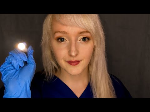 ASMR Nurse Trainee Physical Examination | Detailed Medical