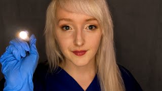 ASMR Nurse Trainee Physical Examination | Detailed Medical