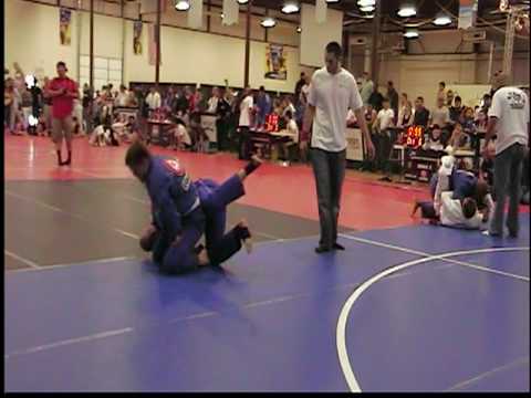 Erik's Brazilian jiu jitsu match