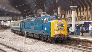 'The Coronation Deltic' Reigns Over York with 55009 'Alycidon'  19/08/2023