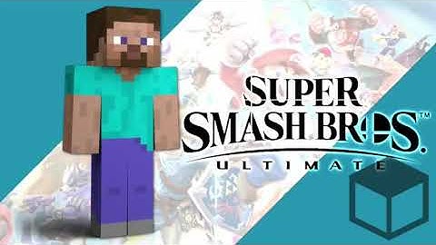 Halland Minecraft Steve reveal theme Smash Bros