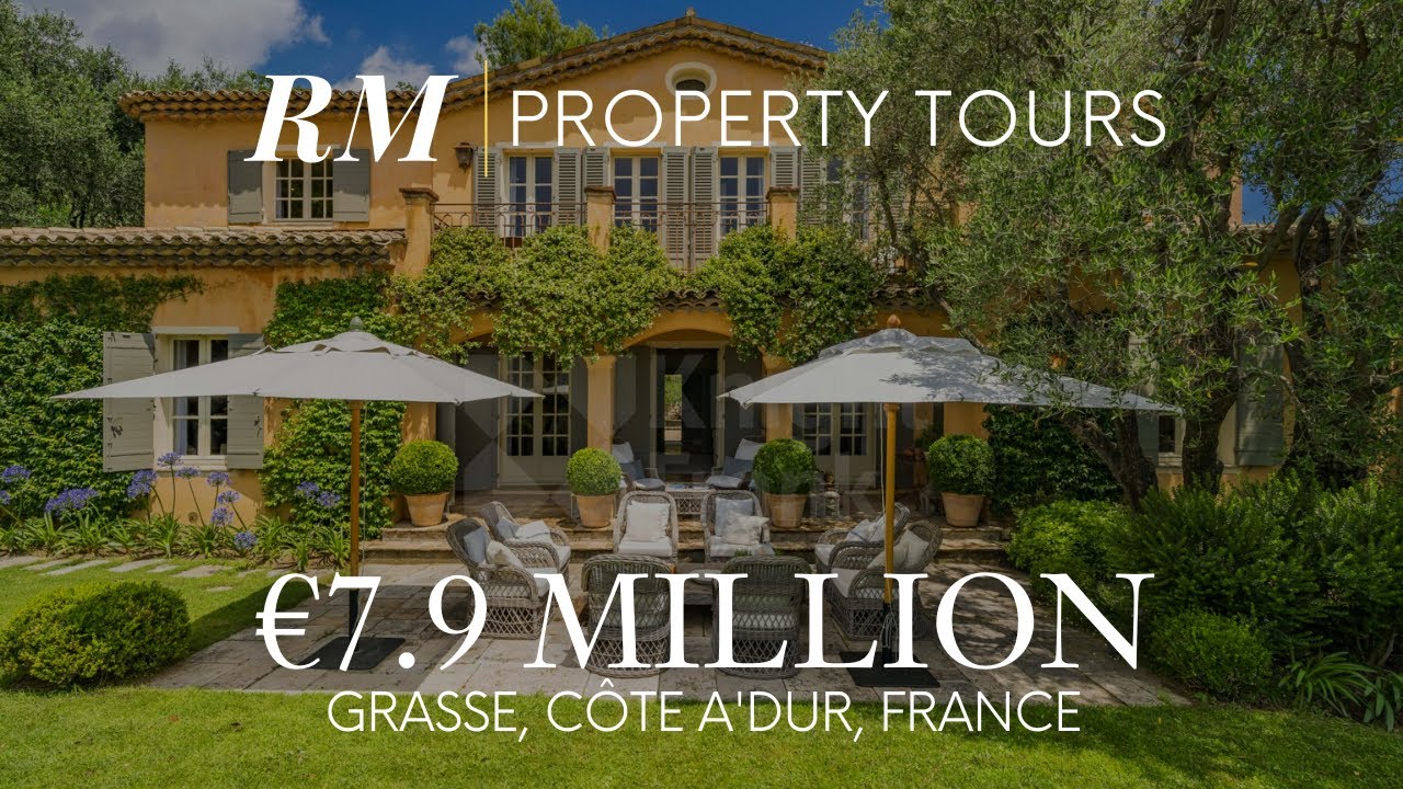 Inside €7.9M French Riviera Mansion, Villa La Tapenade in Grasse | Residential Market Property Tour