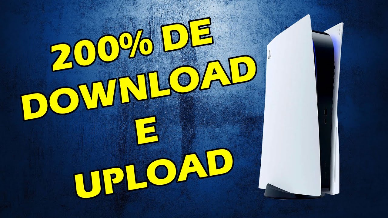 Atualização secreta do PS5 pode dobrar velocidade de download