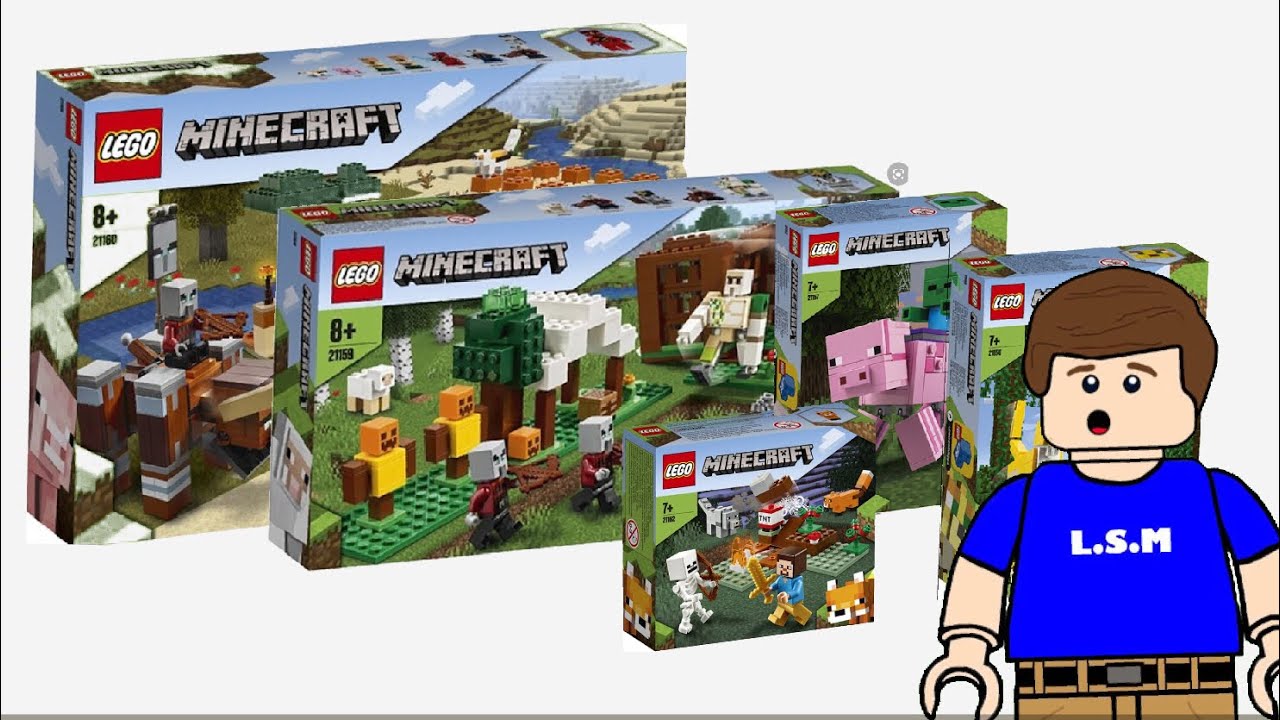 New Lego Minecraft Sets My Thoughts Youtube