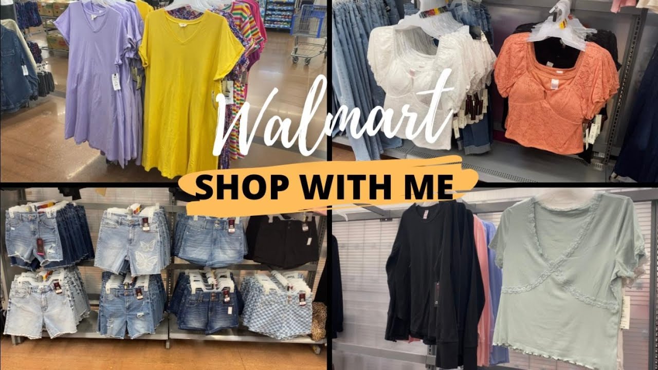 WALMART WOMEN’S CLOTHES SHOP WITH ME ️ WALMART SPRING CLOTHING ️
