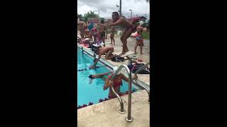 UPRRP Swimming Team #MannequinChallenge
