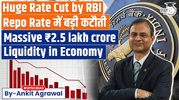 Massive Rate Cut by RBI in MPC | Big Boost to GDP Growth | Indian Economy | Ankit Agrawal Study