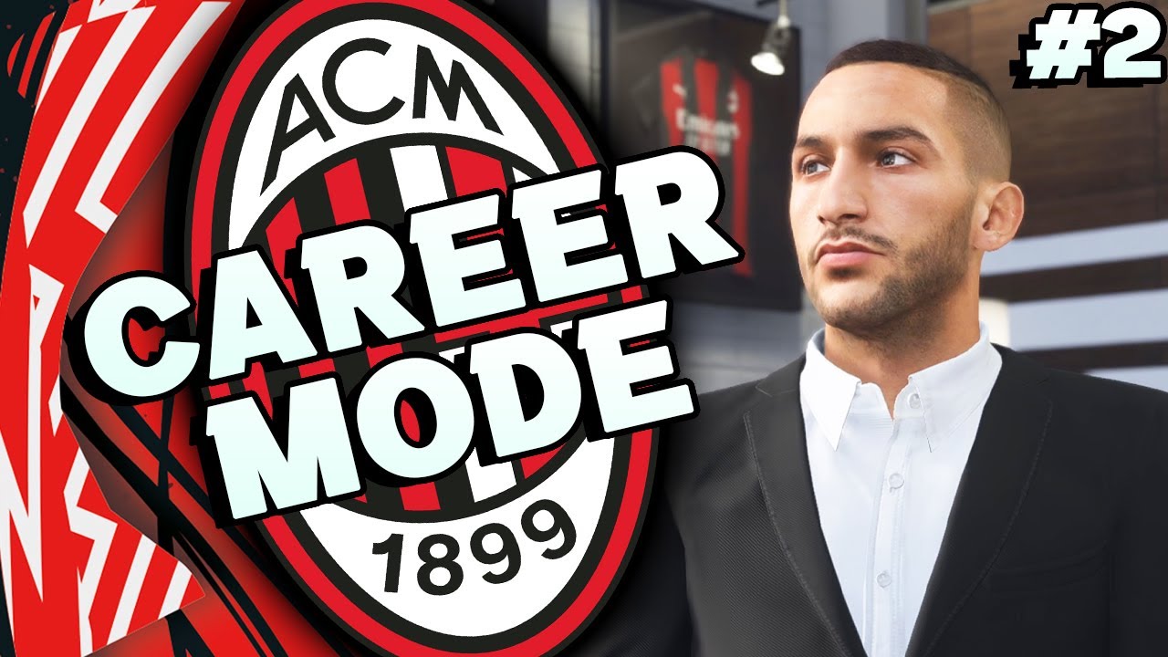HAKIM ZIYECH SIGNS!! WELCOME ZIYECH!! - FIFA 21 AC Milan Career Mode EP2