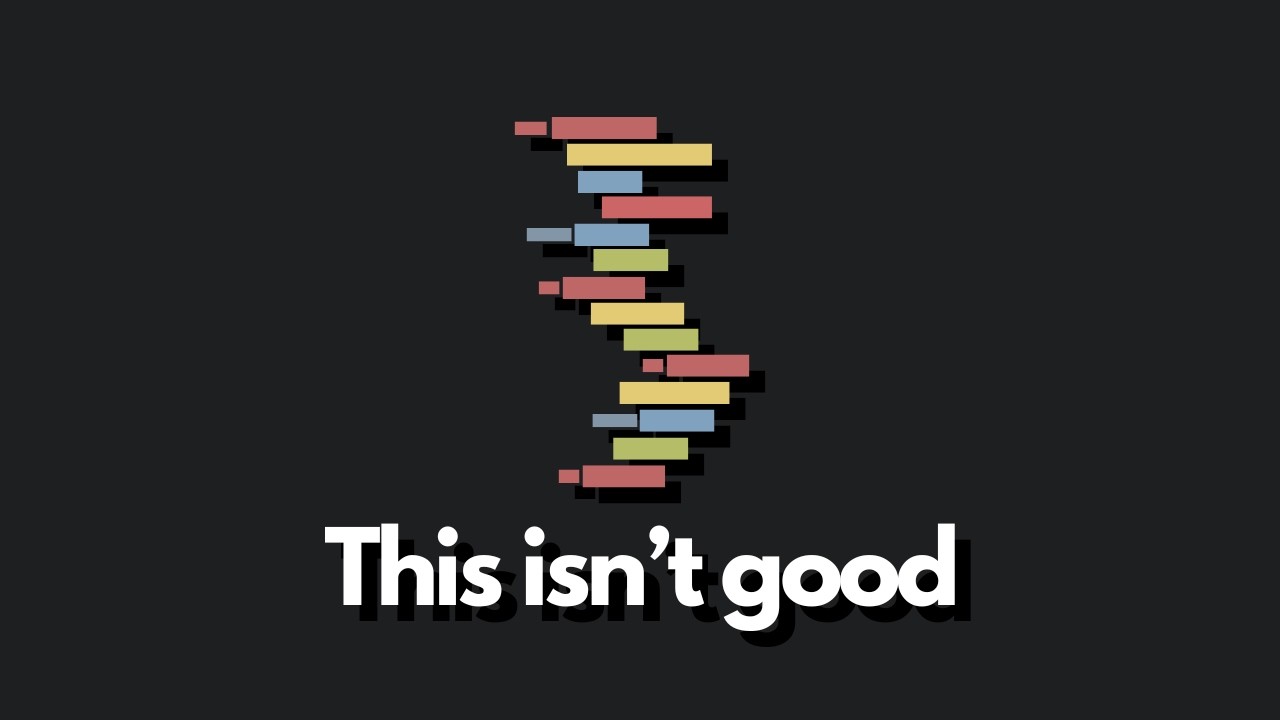 Don't write code like this - YouTube