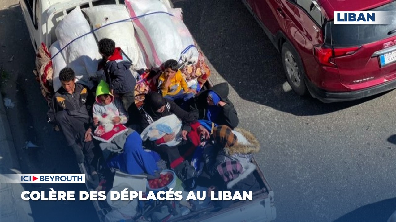Colère des déplacés au Liban