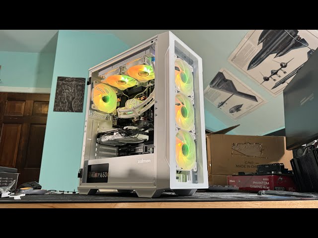Zalman i3 Neo TG White Review! - YouTube