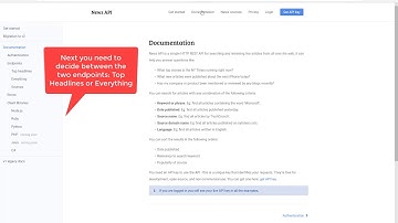 Google News API - Basic overview
