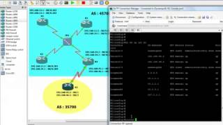 BGP Configuration on Cisco IOS Using GNS3 - Part 3 of 3.mp4