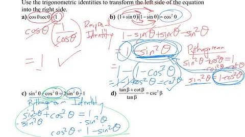 Lesson 4.3B - Pre-Calculus
