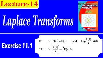 Lecture -14 : Laplace Transforms By Prof. TM Qadri
