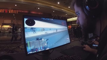 FalleN training in DreamHack: Las Vegas 2017 (behind scenes)