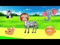 Animals name and sound - sound animals farm and wild - The animal sound song part 53