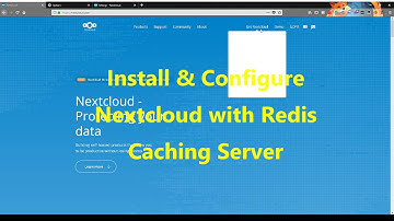 How to install Nextcloud with Redis