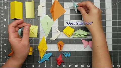 Basic Origami Folds and Bases