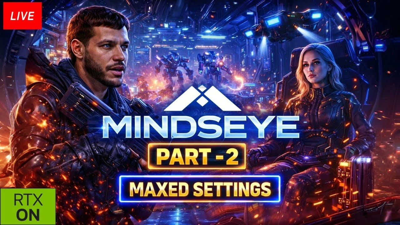 LIVE: MINDEYE | PART - 2 | 4K | ULTRA SETTINGS | RTX ON | THIS DOESN’T FEEL LIKE A GAME